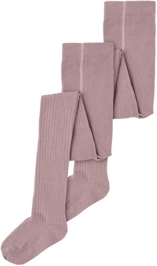 NAME IT KIDS maillot NKNPANTYHOSE set van 2 oudroze