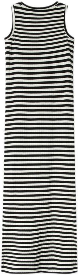 Name It Maxi-jurk NKFSURAJA XSL SL MAXI DRESS NOOS Katoenmix met stretch jersey zijsplitjes