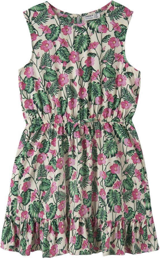 NAME IT KIDS midi jurk beige