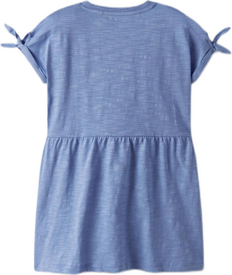 NAME IT KIDS midi jurk blauw