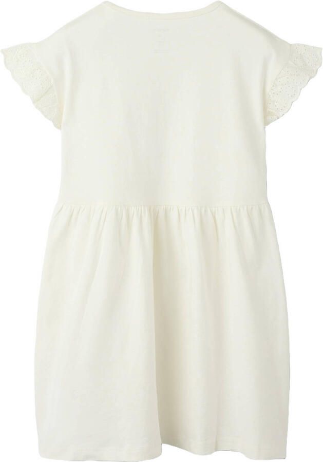 NAME IT KIDS midi jurk broderie ecru