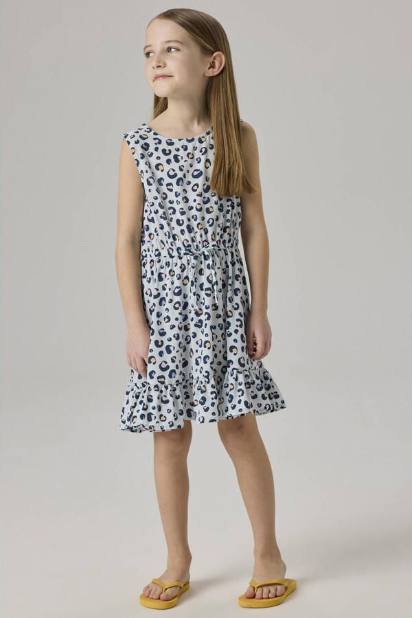 NAME IT KIDS midi jurk lichtblauw