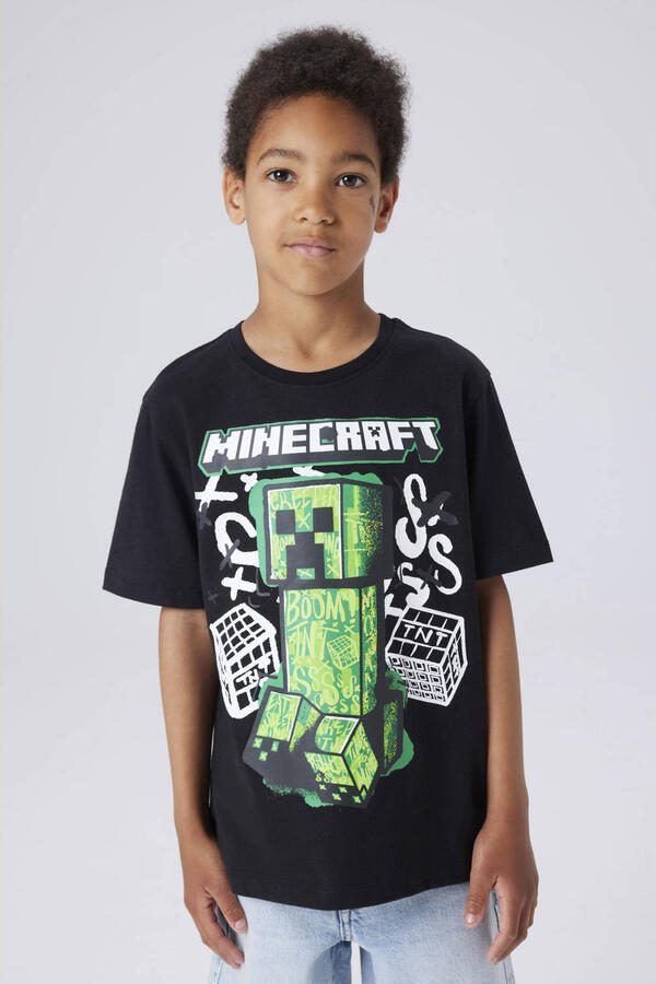 Name it Di Minecraft SS Shirt Jongens