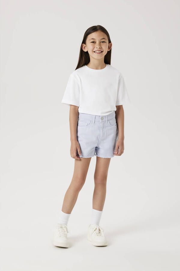 NAME IT KIDS mom casual short lichtblauw - Foto 2