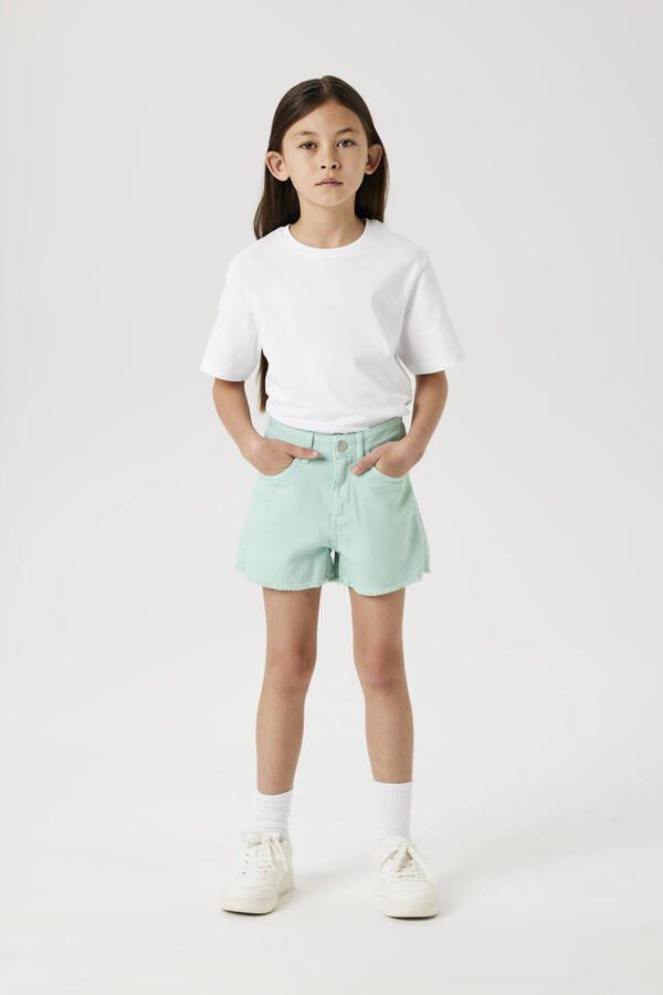 NAME IT KIDS mom casual short mintgroen