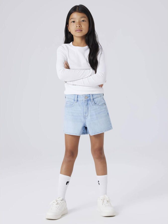 NAME IT KIDS mom short light blue denim - Foto 2