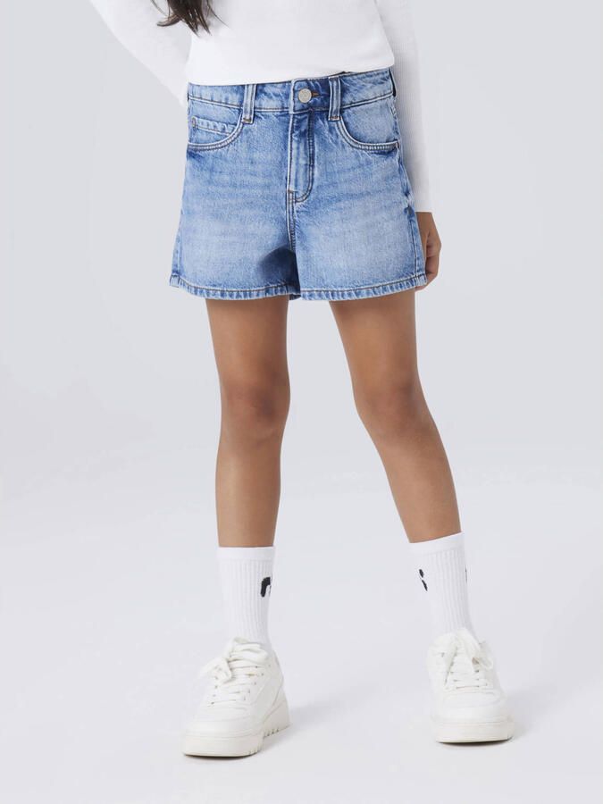 NAME IT KIDS mom short medium blue denim
