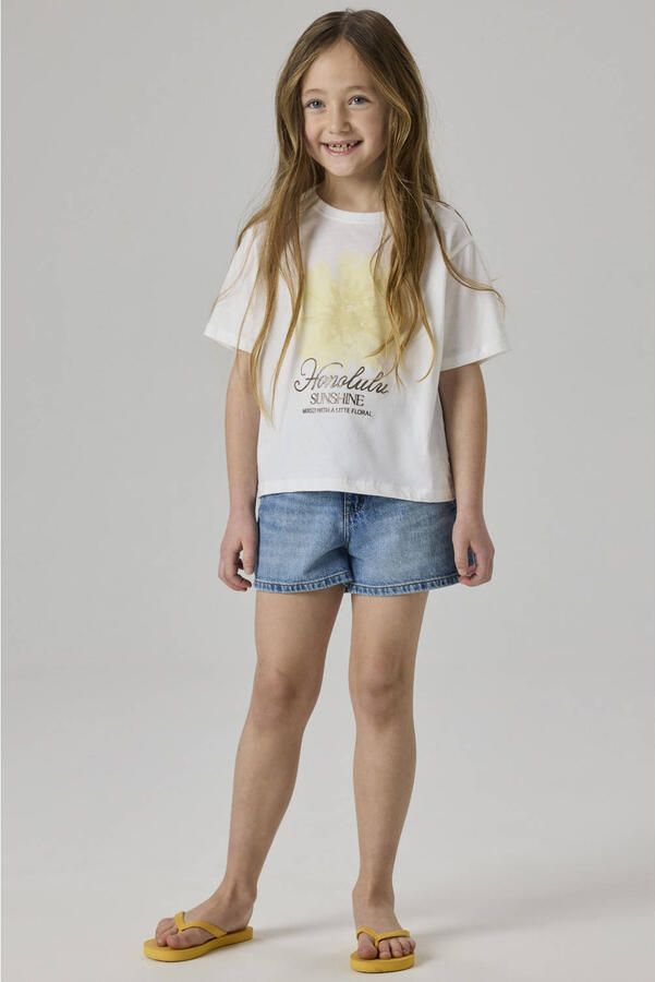 NAME IT KIDS mom short medium blue denim - Foto 3