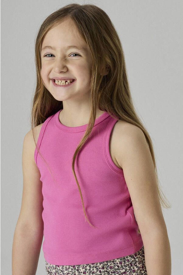 NAME IT KIDS mouwloze top felroze - Foto 2