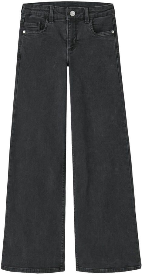 NAME IT KIDS NKFPOLLY wide leg jeans black denim