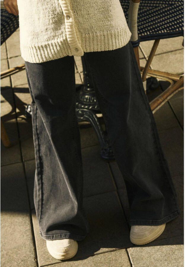 NAME IT KIDS NKFPOLLY wide leg jeans black denim - Foto 3