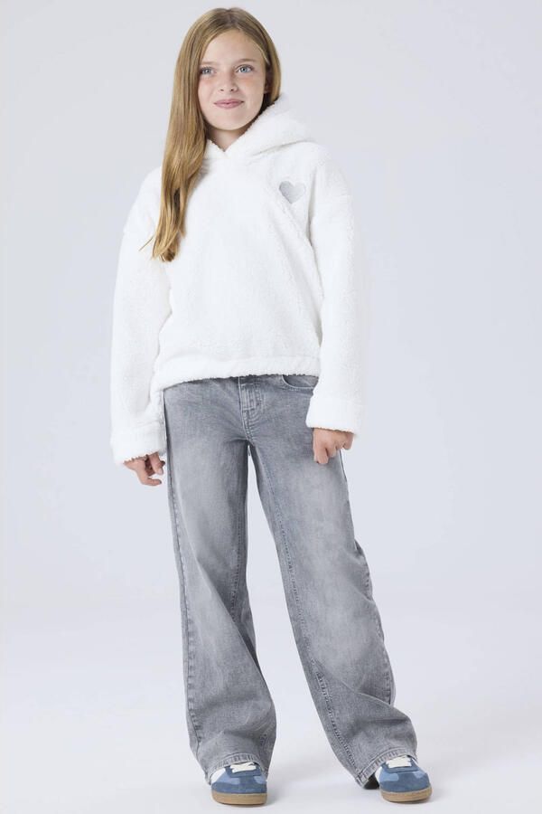 NAME IT KIDS NKFROSE wide leg jeans grijs - Foto 2