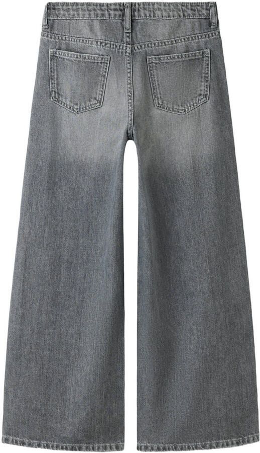 NAME IT KIDS NKFROSE wide leg jeans grijs - Foto 3