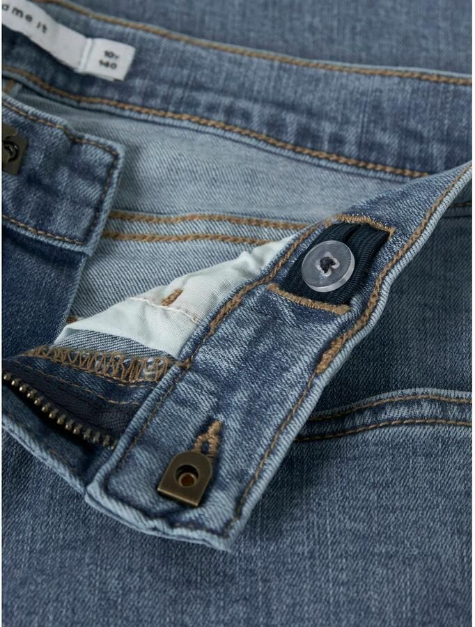 NAME IT KIDS NKFROSE wide leg jeans middenblauw - Foto 2