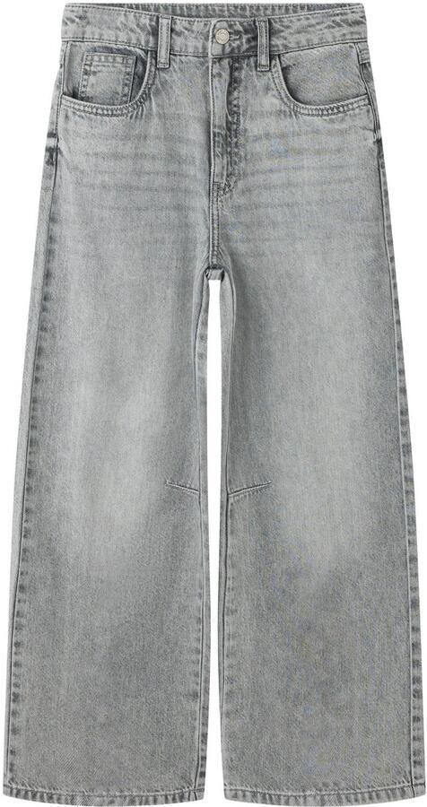 NAME IT KIDS NKMBEN wide leg jeans grijs