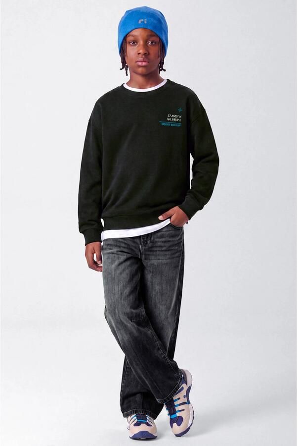 NAME IT KIDS NKMBEN wide leg jeans zwart - Foto 2