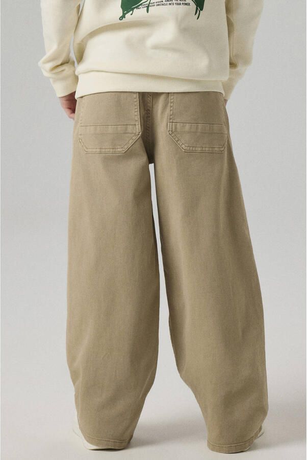 NAME IT KIDS NKMBEN X-SKATER loose fit jeans zand - Foto 2