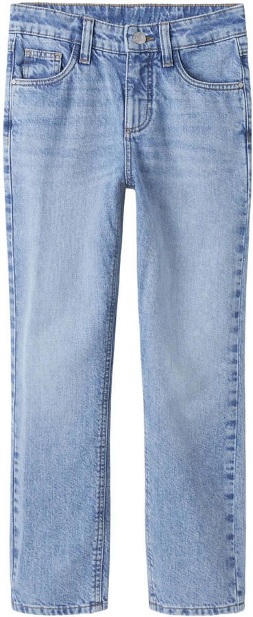 NAME IT KIDS NKMPRYAN straight leg jeans medium blue denim