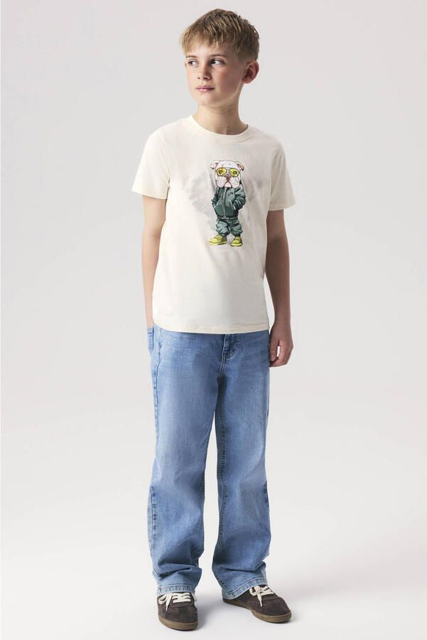 NAME IT KIDS NKMRYAN straight leg jeans mediumblauw - Foto 2