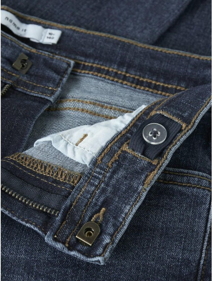 NAME IT KIDS NKMSILAS slim fit jeans donkerblauw