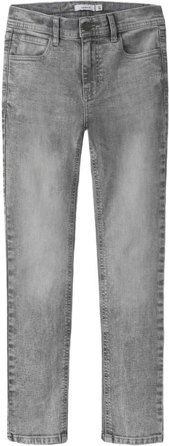 NAME IT KIDS NKMSILAS slim fit jeans grijs