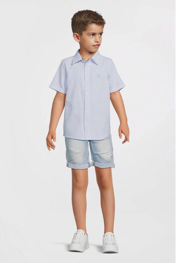 Name It Overhemd met korte mouwen NKMNEWSA SS SHIRT NOOS Katoen normaal gesneden - Foto 4