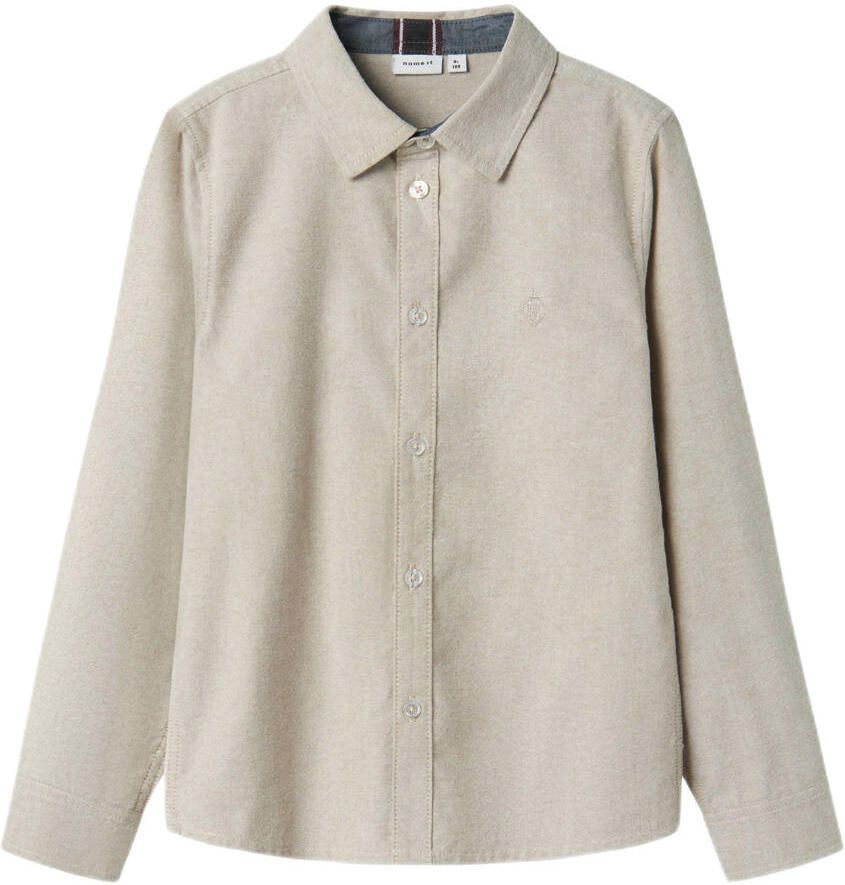Name It Overhemd met lange mouwen NKMNEWSA voor jongens met knoopsluiting en katoencomfort - Foto 2