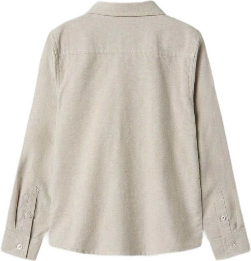 Name It Overhemd met lange mouwen NKMNEWSA voor jongens met knoopsluiting en katoencomfort