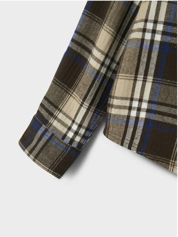 NAME IT KIDS overshirt zand