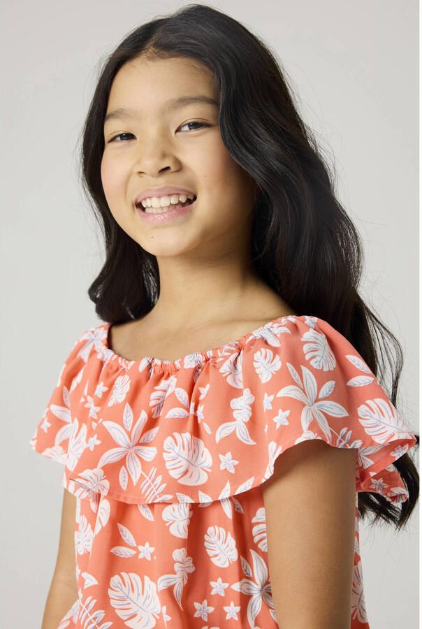 NAME IT KIDS playsuit koraaloranje - Foto 3