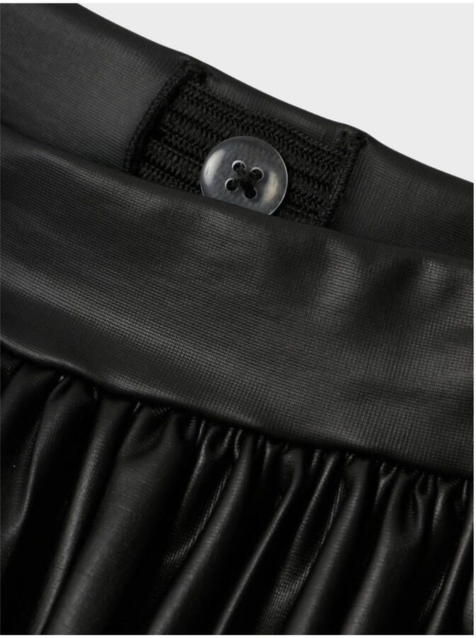 NAME IT KIDS plissé rok zwart Meisjes Polyester Effen - Foto 3
