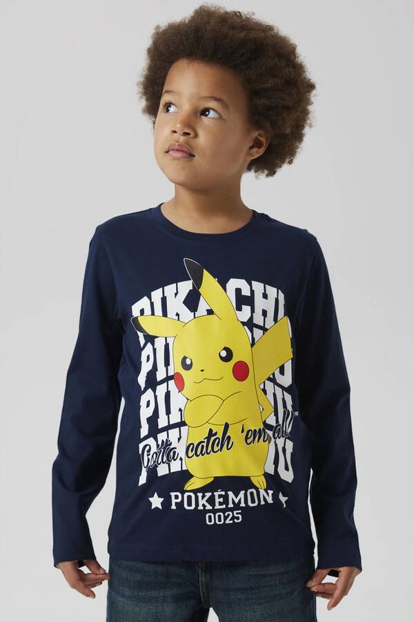 Name It Shirt met lange mouwen NKMAST POKEMON LS NREG TOP BOX NOOS SKY - Foto 3