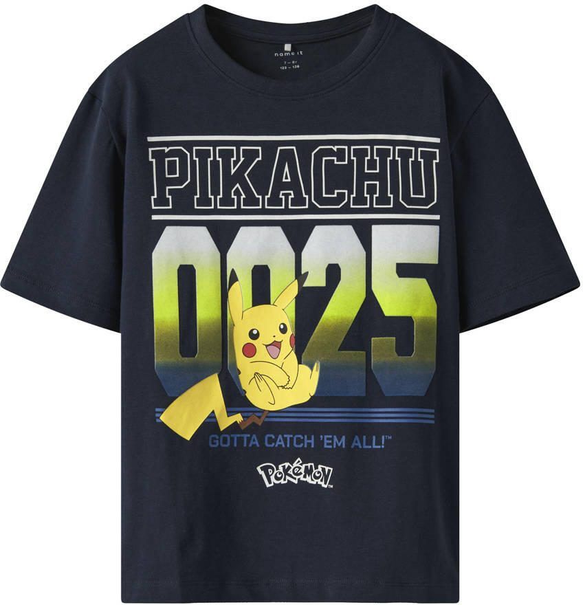 Name It T-shirt NKMMABR POKEMON NREG SS TOP BOX NOOS SKY