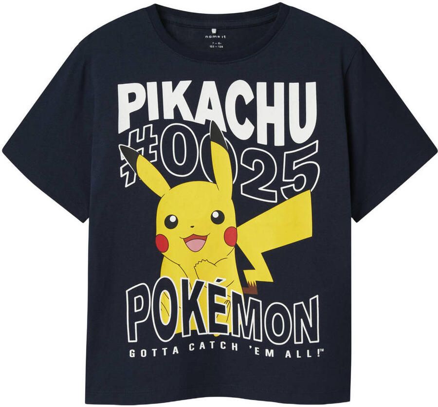 Name It T-shirt NKMJAMISH POKEMON NREG SS TOP NOOS SKY