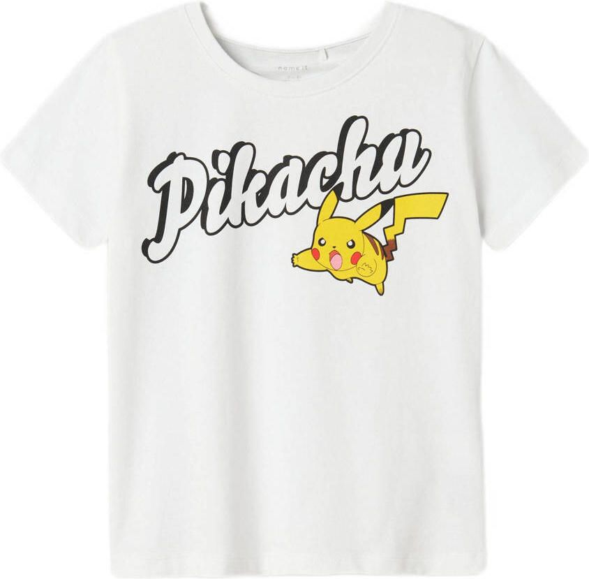 Name It T-shirt NKMDEX POKEMON SS NREG TOP BOX NOOS SKY met geweldige pokémon-motieven op het voor- en achterpand - Foto 2