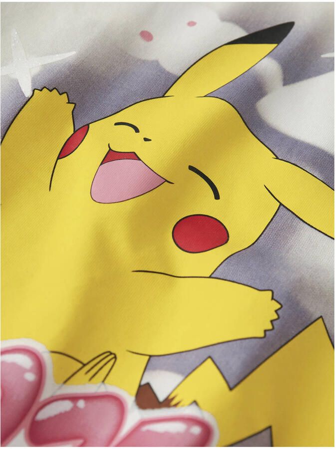 NAME IT KIDS Pokemon T-shirt wit - Foto 3