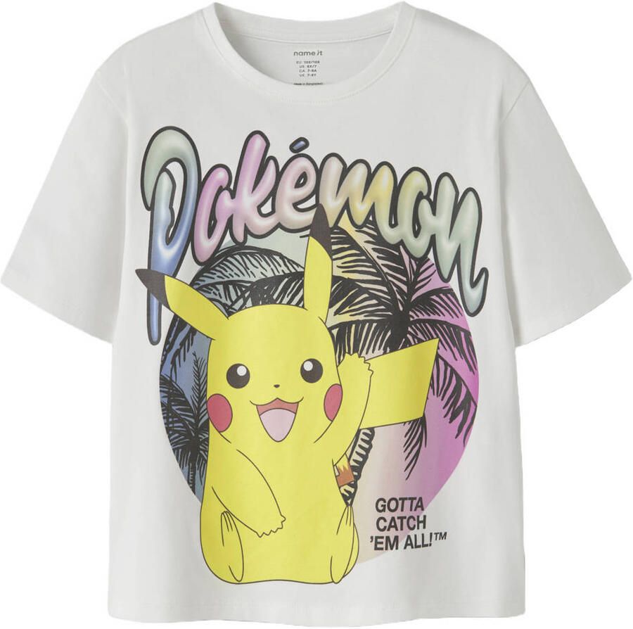 NAME IT KIDS Pokemon T-shirt wit