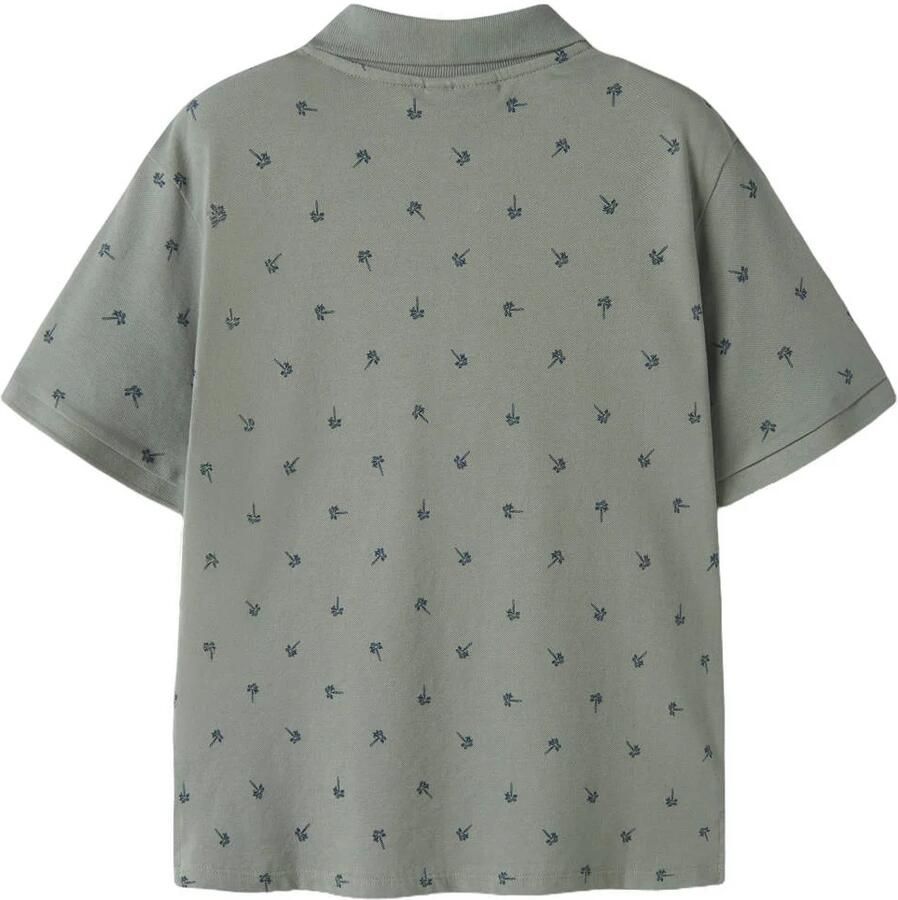 NAME IT KIDS polo grijsgroen