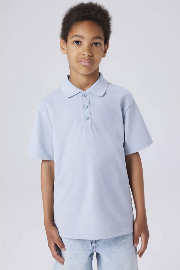 NAME IT KIDS polo lichtblauw