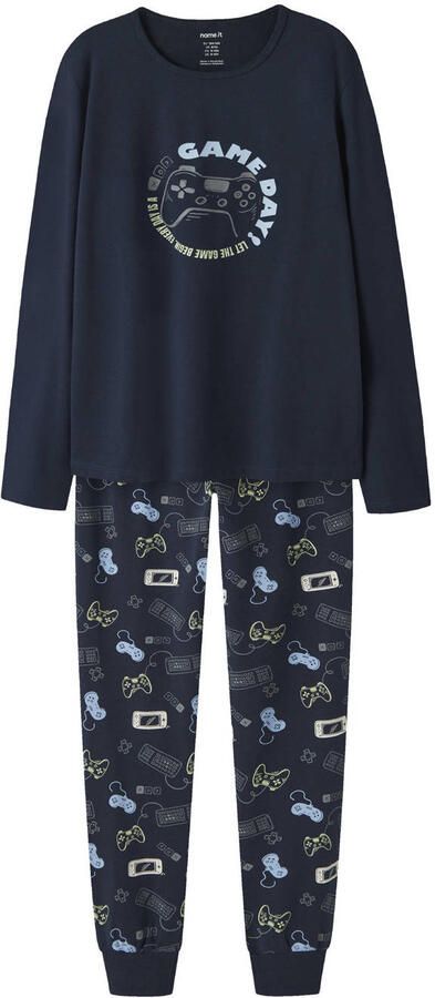 NAME IT KIDS pyjama donkerblauw