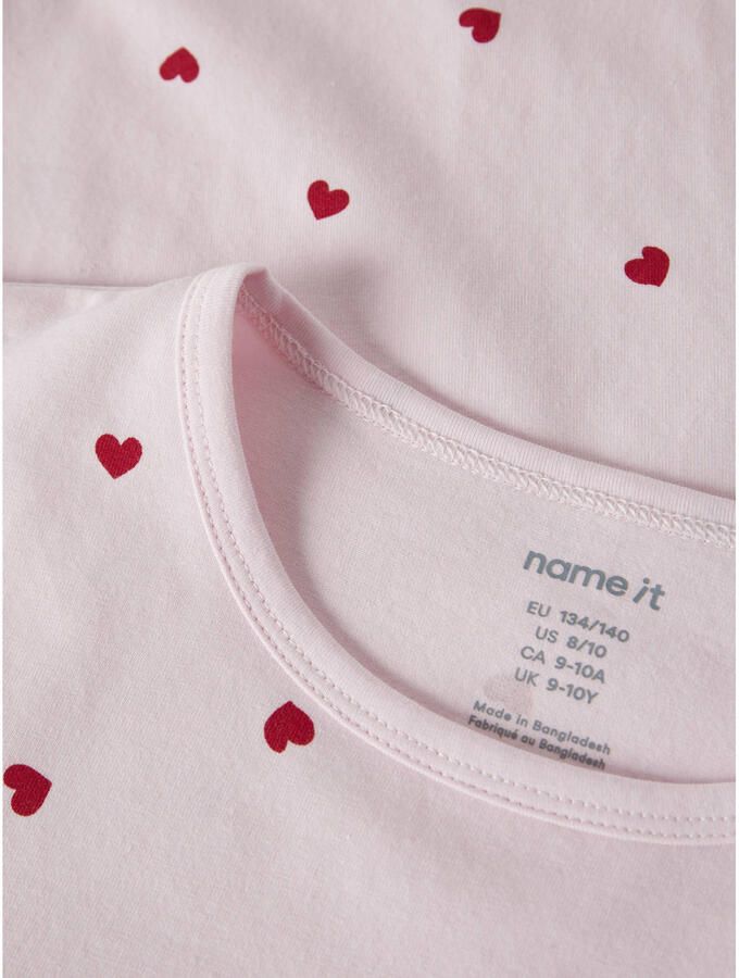 NAME IT KIDS pyjama met hartjes roze - Foto 2