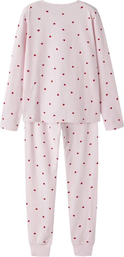 NAME IT KIDS pyjama met hartjes roze - Foto 3