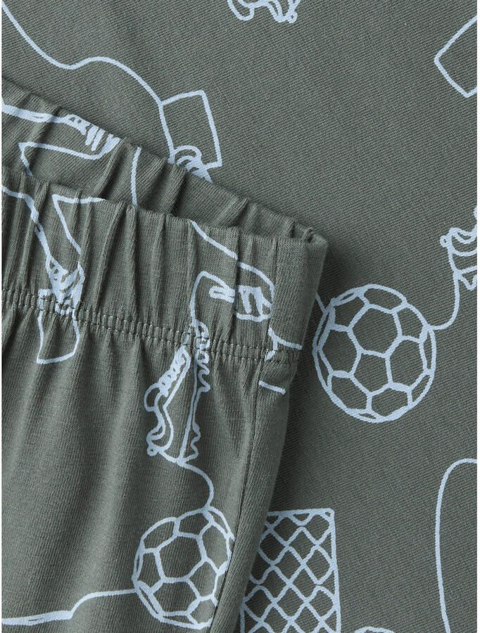 NAME IT KIDS pyjama met print antraciet lichtblauw - Foto 2