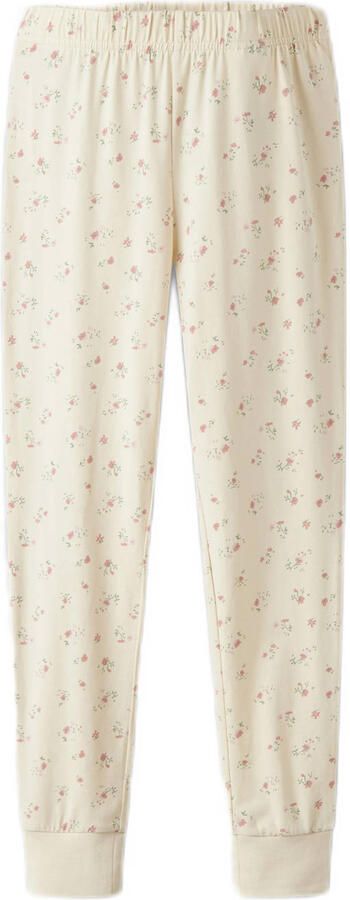 NAME IT KIDS pyjama NKFNIGHTSET FLOWER ecru - Foto 2