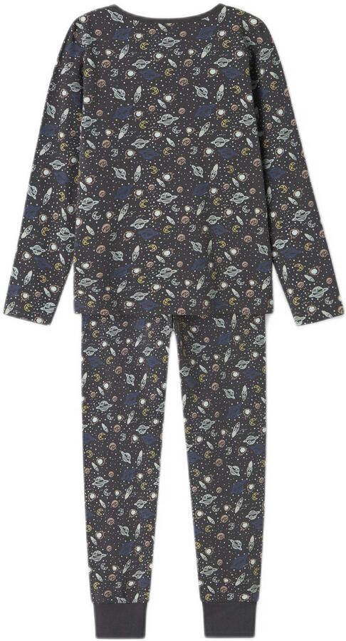 Name It Pyjama NKMNIGHTSET IRON SPACE NOOS in basisvorm allover bedrukt (set 2-delig)
