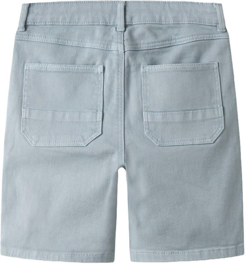 NAME IT KIDS regular bermuda short lichtblauw - Foto 2