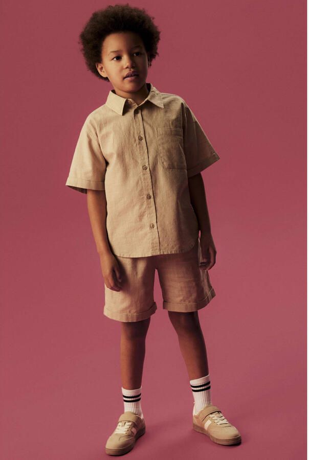 NAME IT KIDS regular casual overhemd grijsgroen - Foto 3