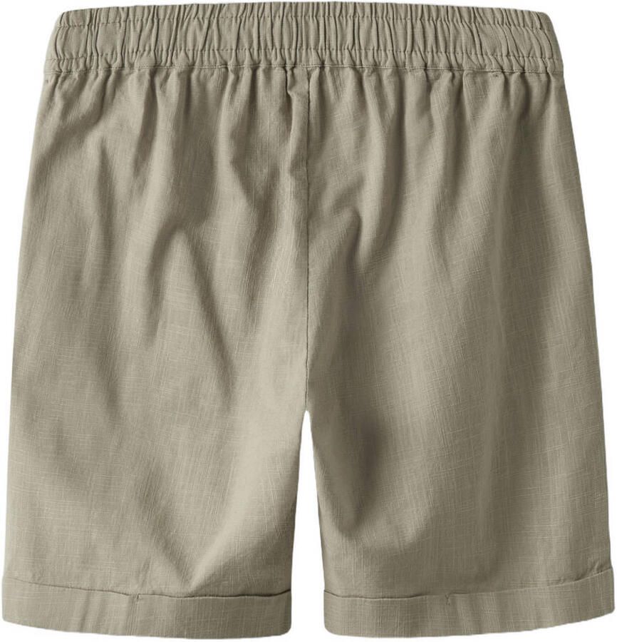 NAME IT KIDS regular casual short grijsbruin - Foto 2