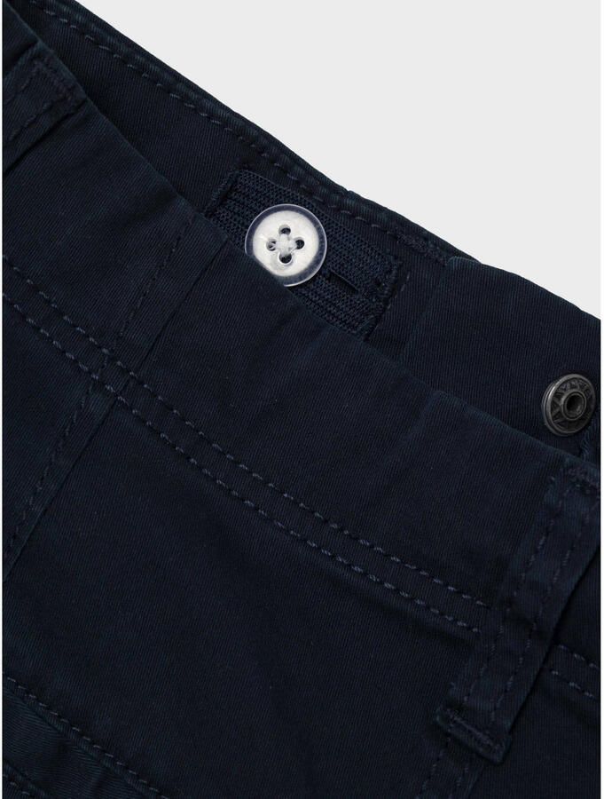 Name it KIDS regular fit cargo bermuda NKMRYAN donkerblauw Korte broek Stretchkatoen 176