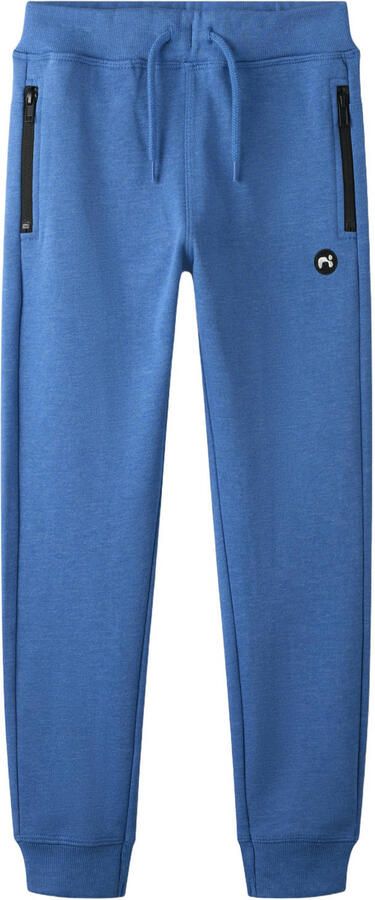 NAME IT KIDS regular fit joggingbroek hardblauw